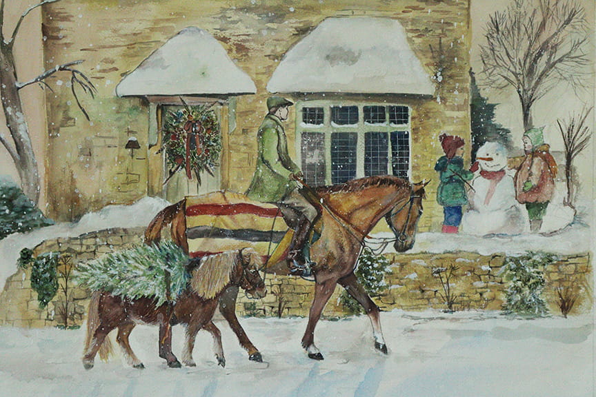 Christmas Country Life